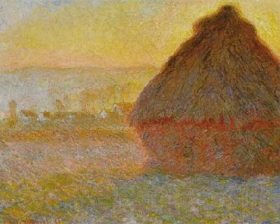 Claude Monet Graystack France oil painting art